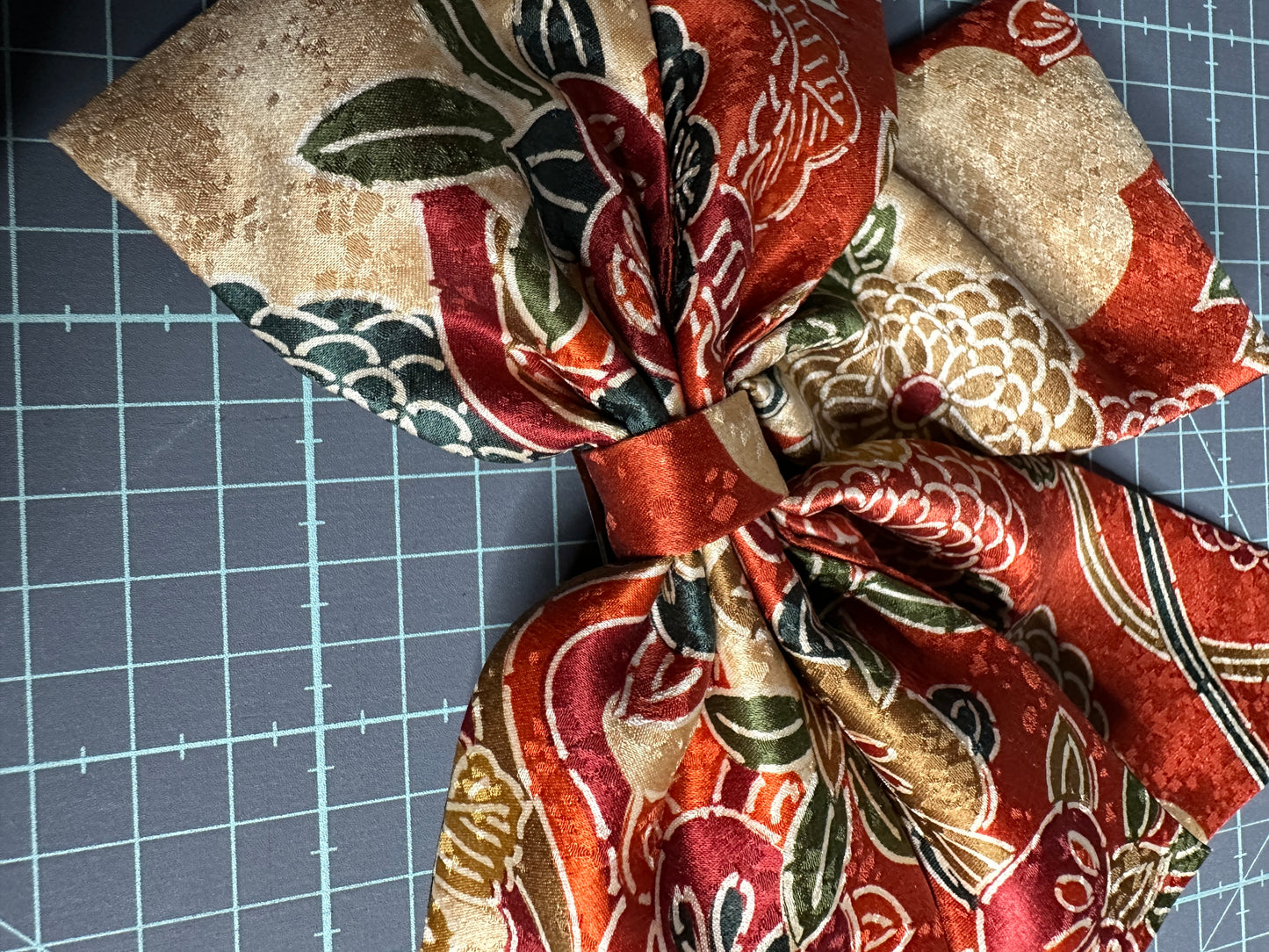 Barette pour les cheveux kimono japonais en soie