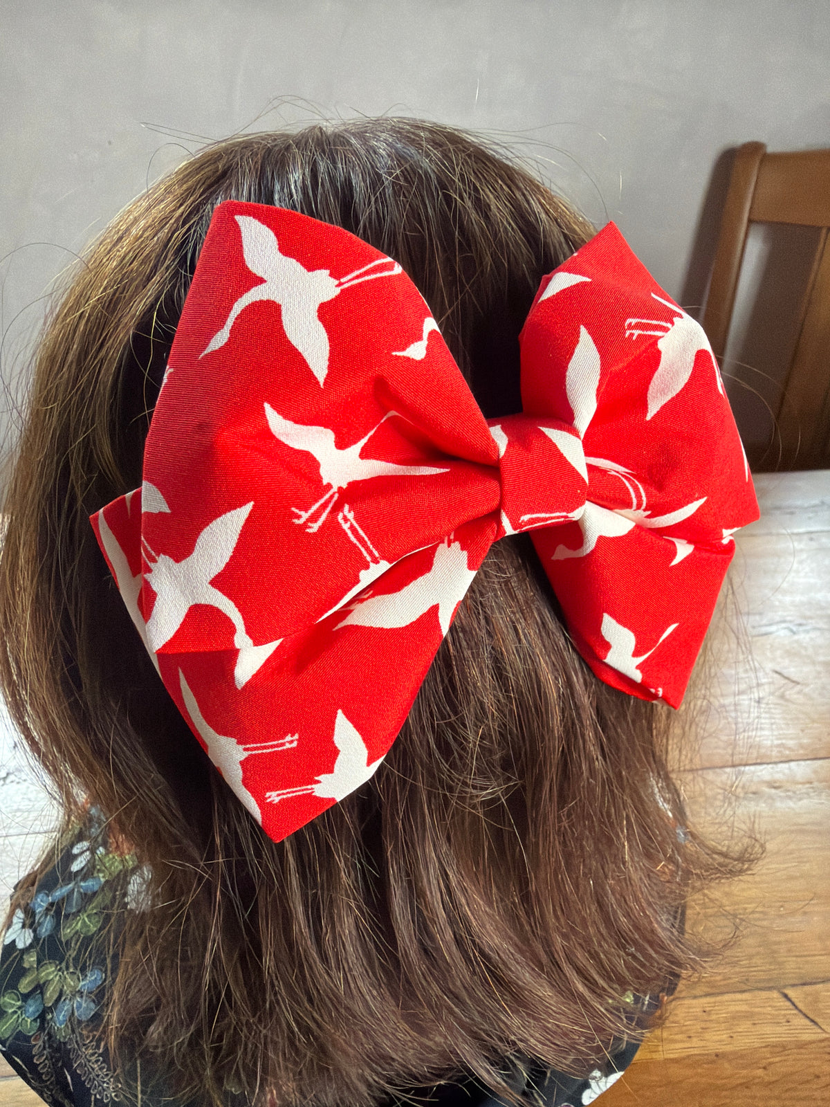 Barette japonaise kimono en soie