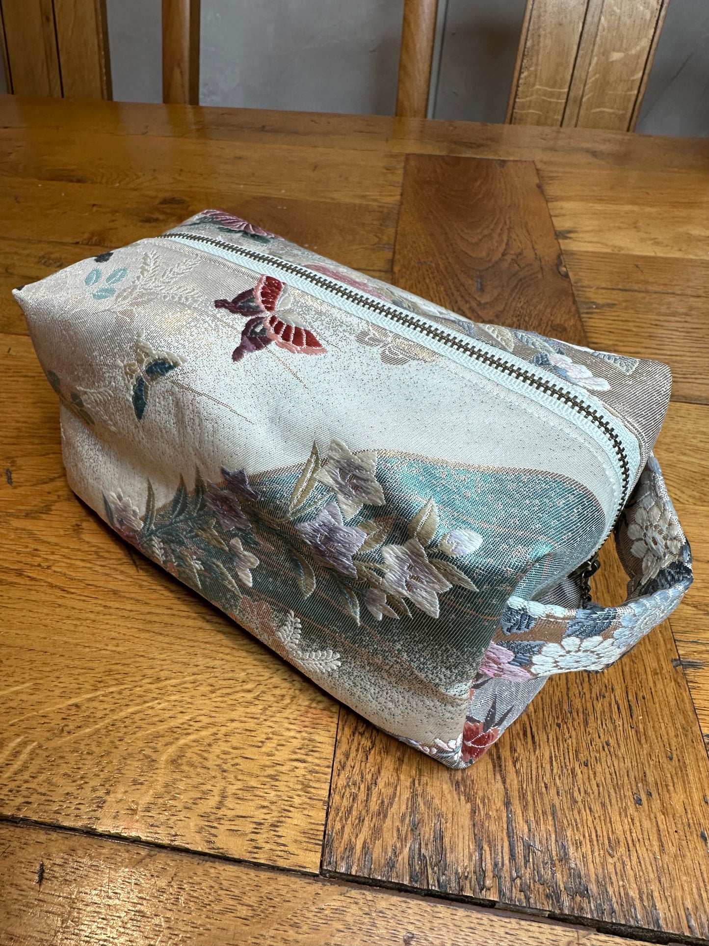 Trousse de toilette Obi kimono japonais en soie