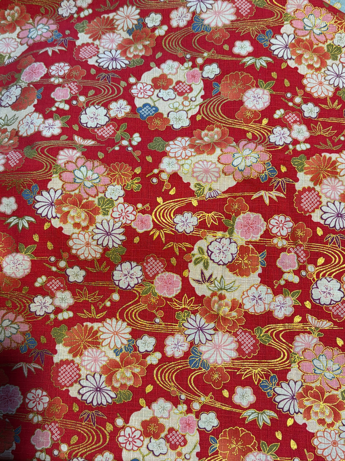 Tissu japonais en coton Hokkoh