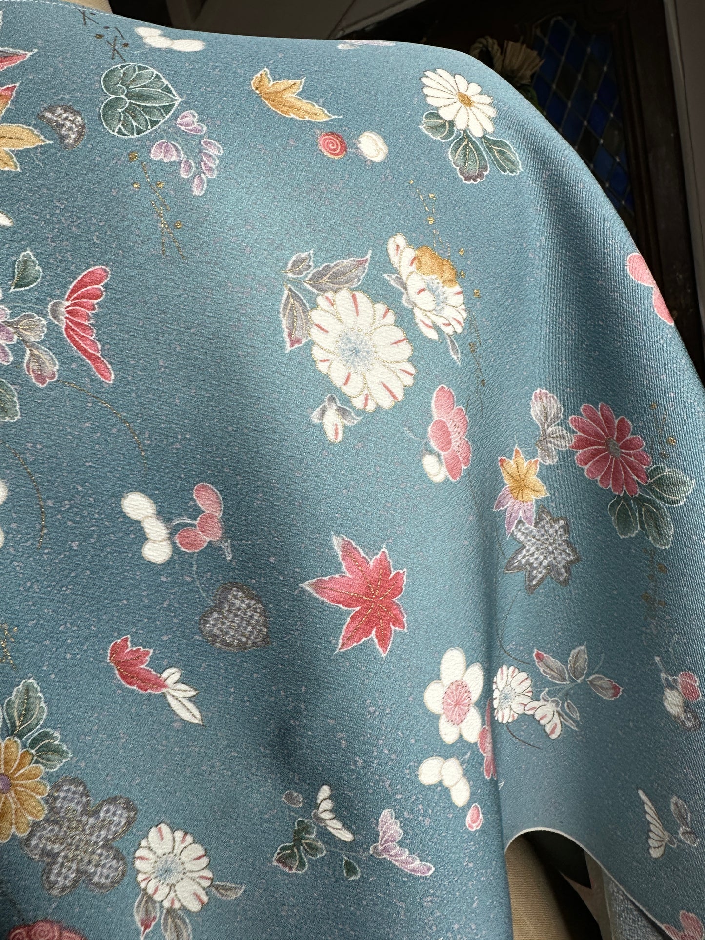 Top court tunique kimono japonais en soie