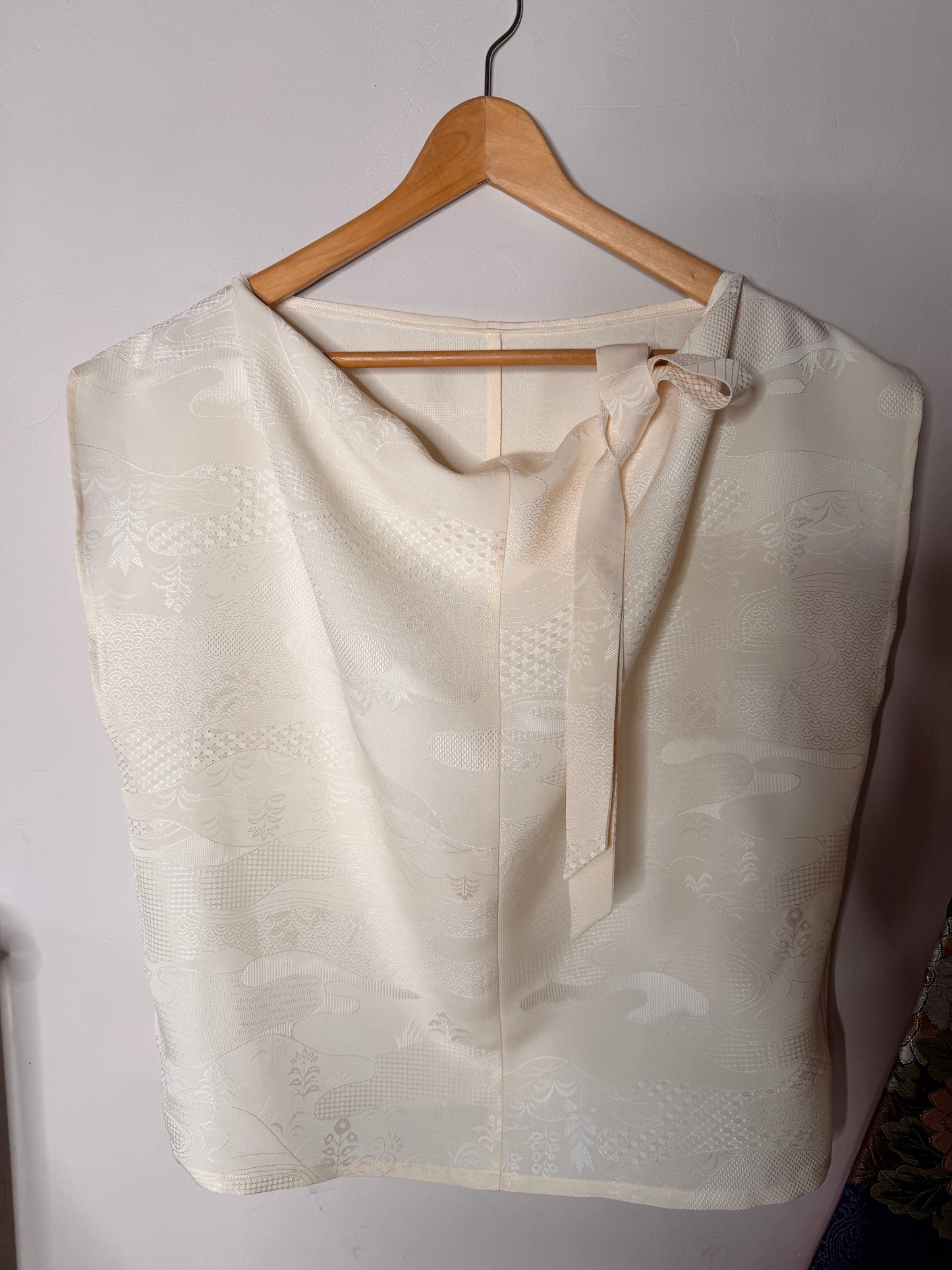 Top tunique kimono japonais en soie Neuf