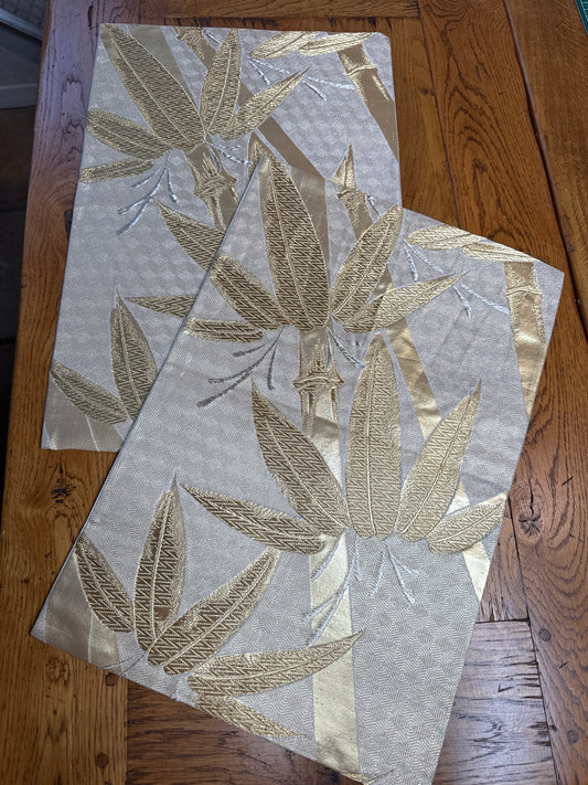 2 set de table Obi japonais