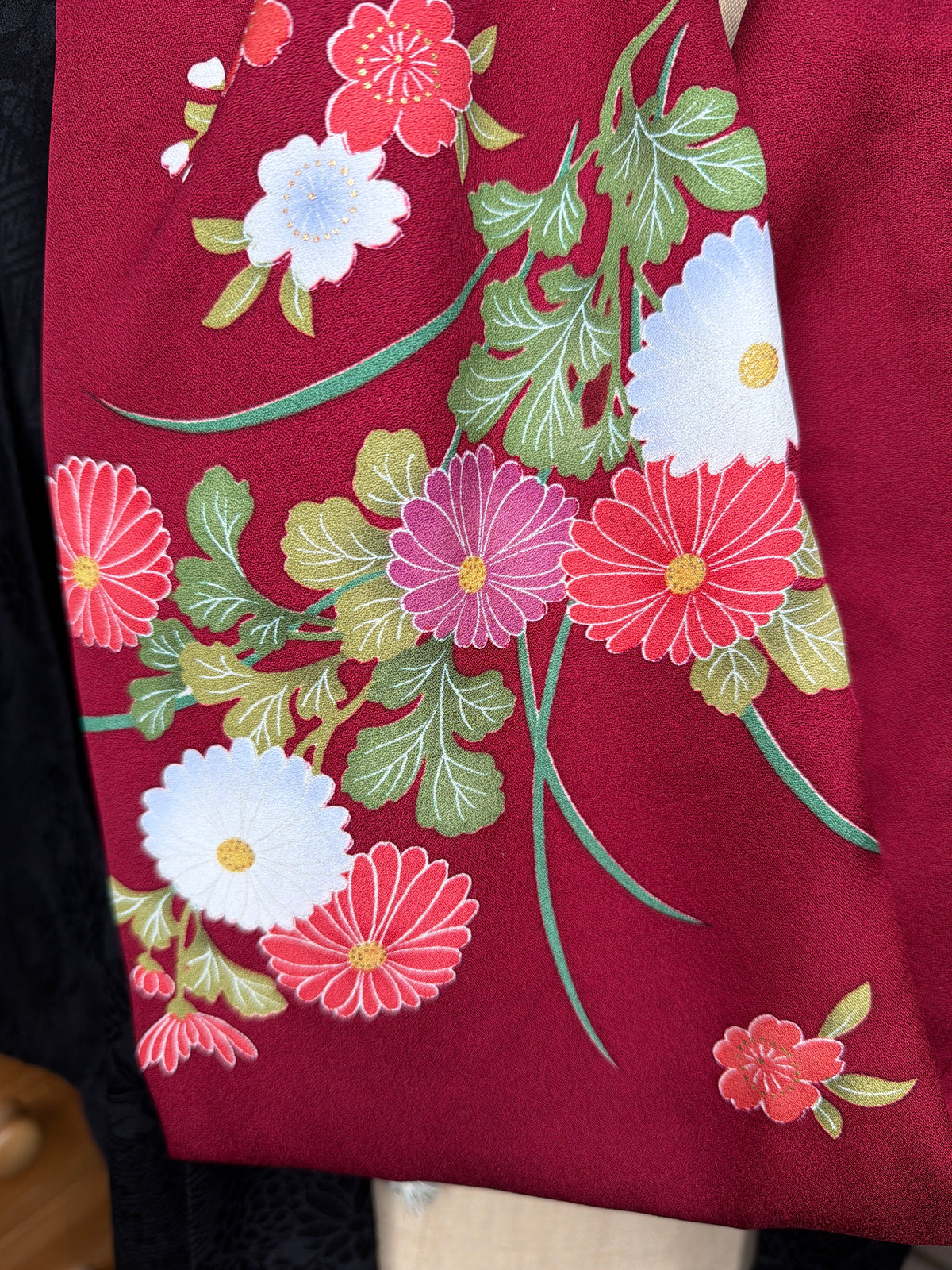 Tour de cou Snood furisode kimono japonais en oie Neuf