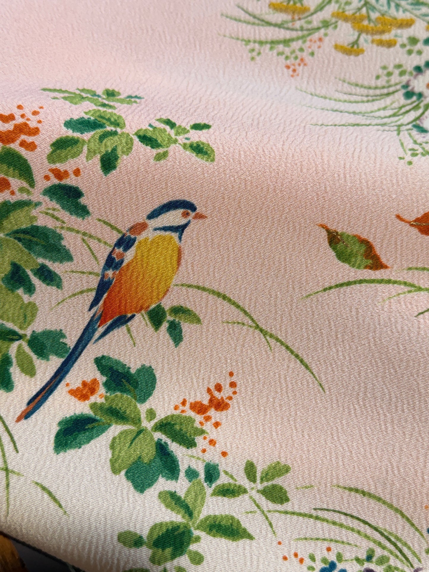 Noren Rideaux japonais 2 panneaux en kimono soie