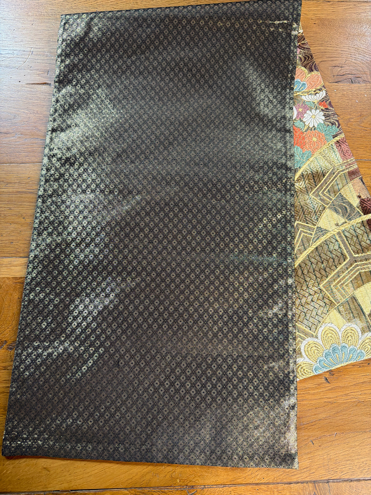 Chemin de table Obi kimono japonais
