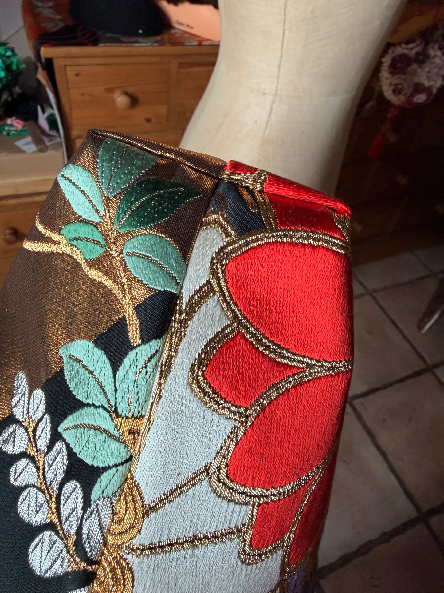 Sac Obi japonais en soie