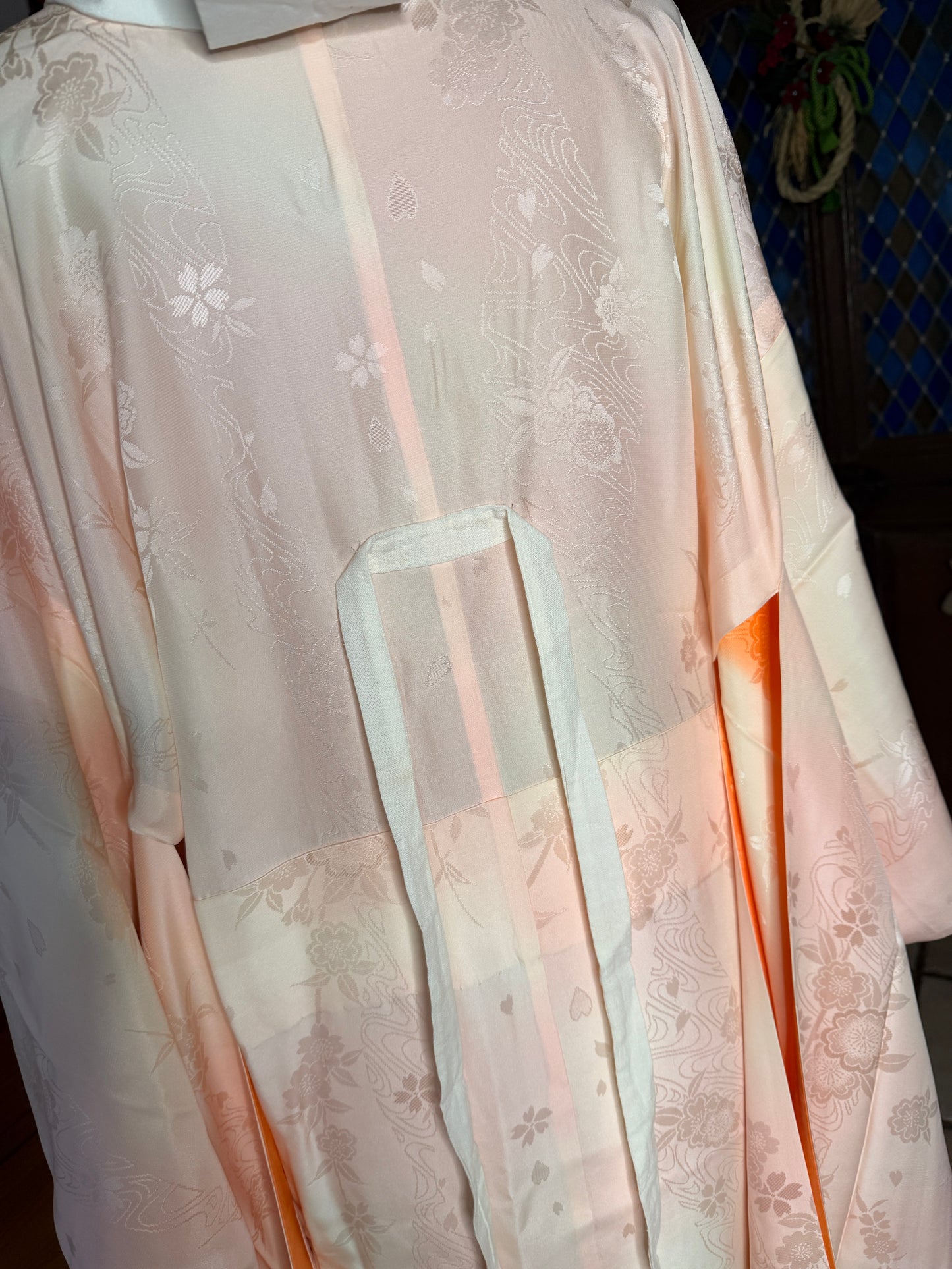 Jyuban sous vêtement de kimono furisode japonais en soie Neuf