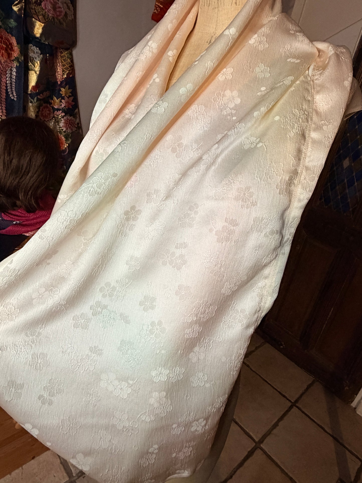 Top tunique 3 en 1 kimono japonais jyuban en soie Neuf
