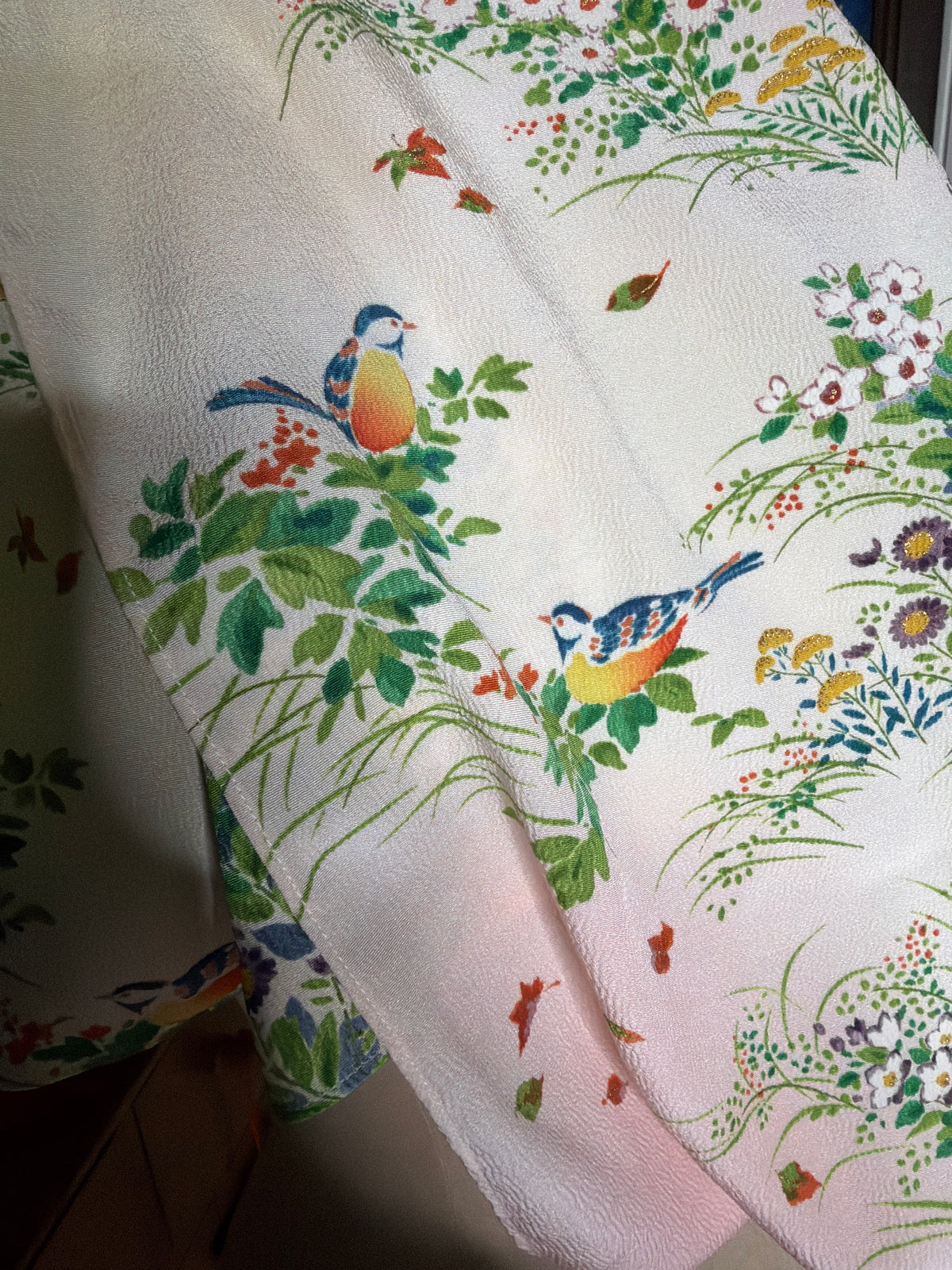 Foulard kimono japonais en soie