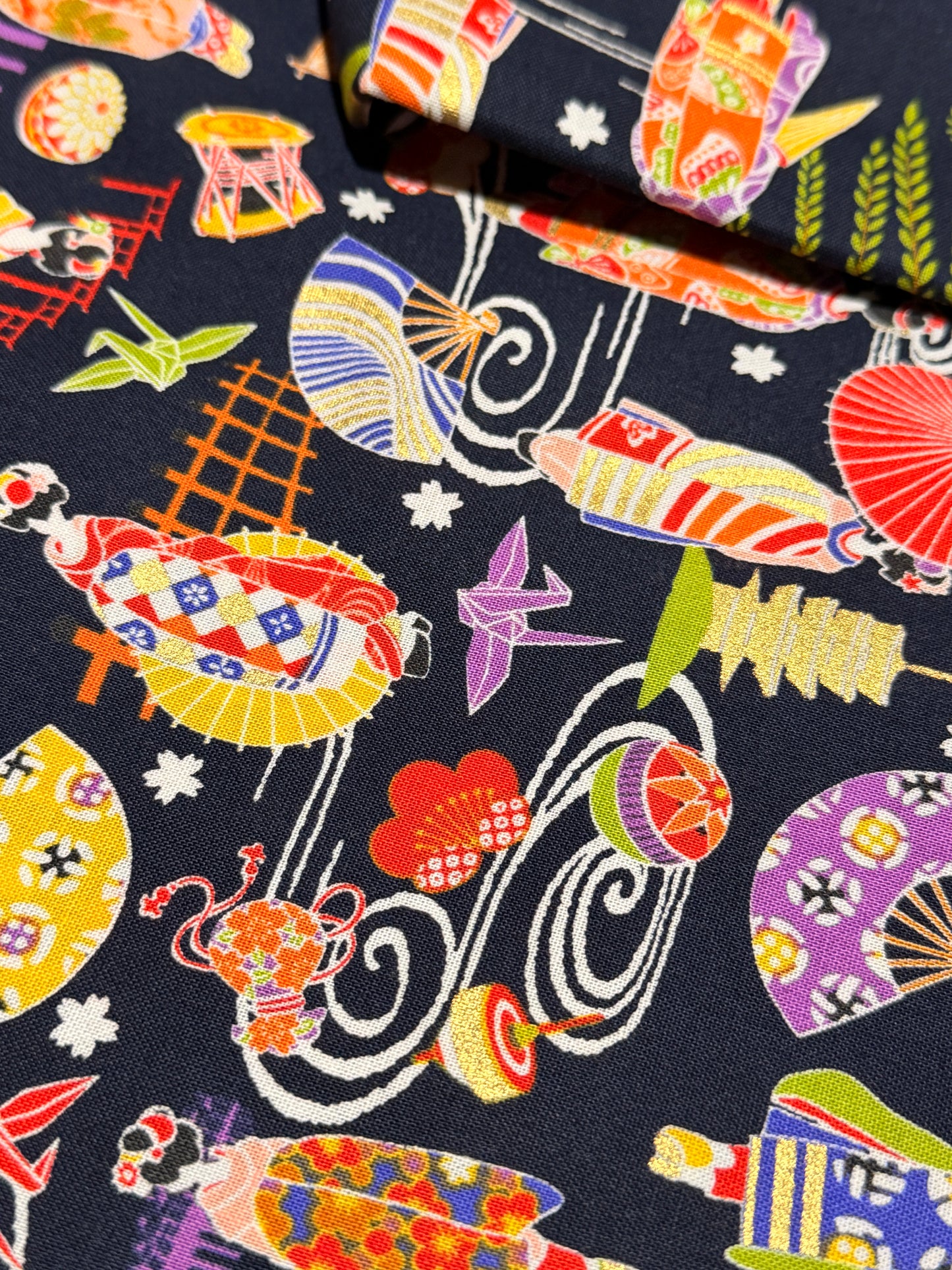 Coupon tissu japonais