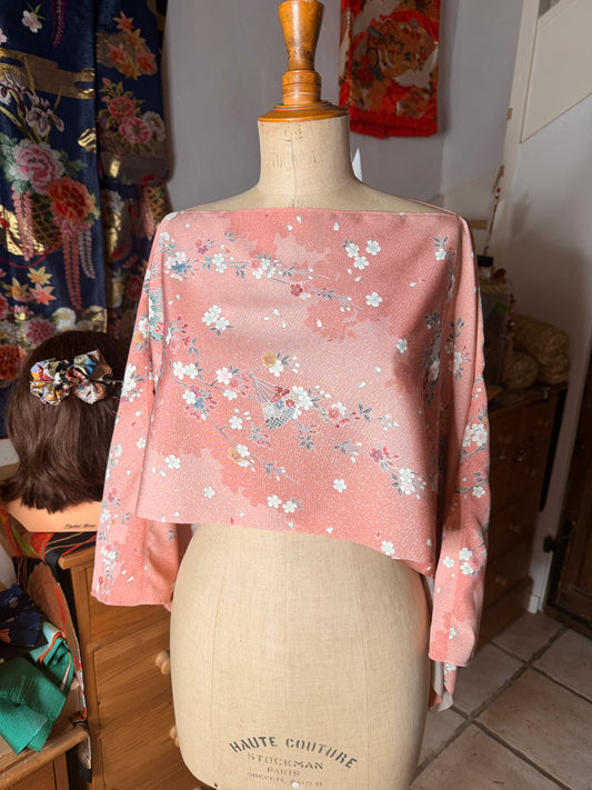 Top tunique 3 en 1 kimono japonais