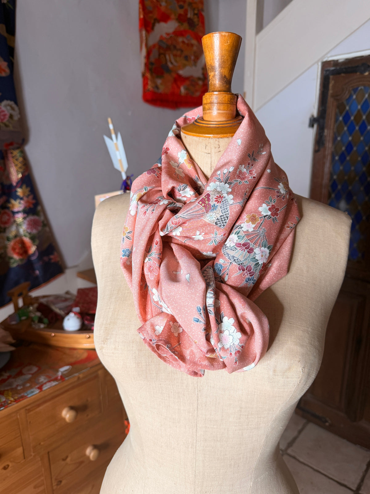 Top tunique 3 en 1 kimono japonais