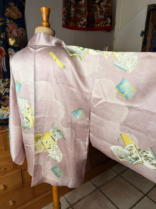Haori veste de kimono japonais en soie