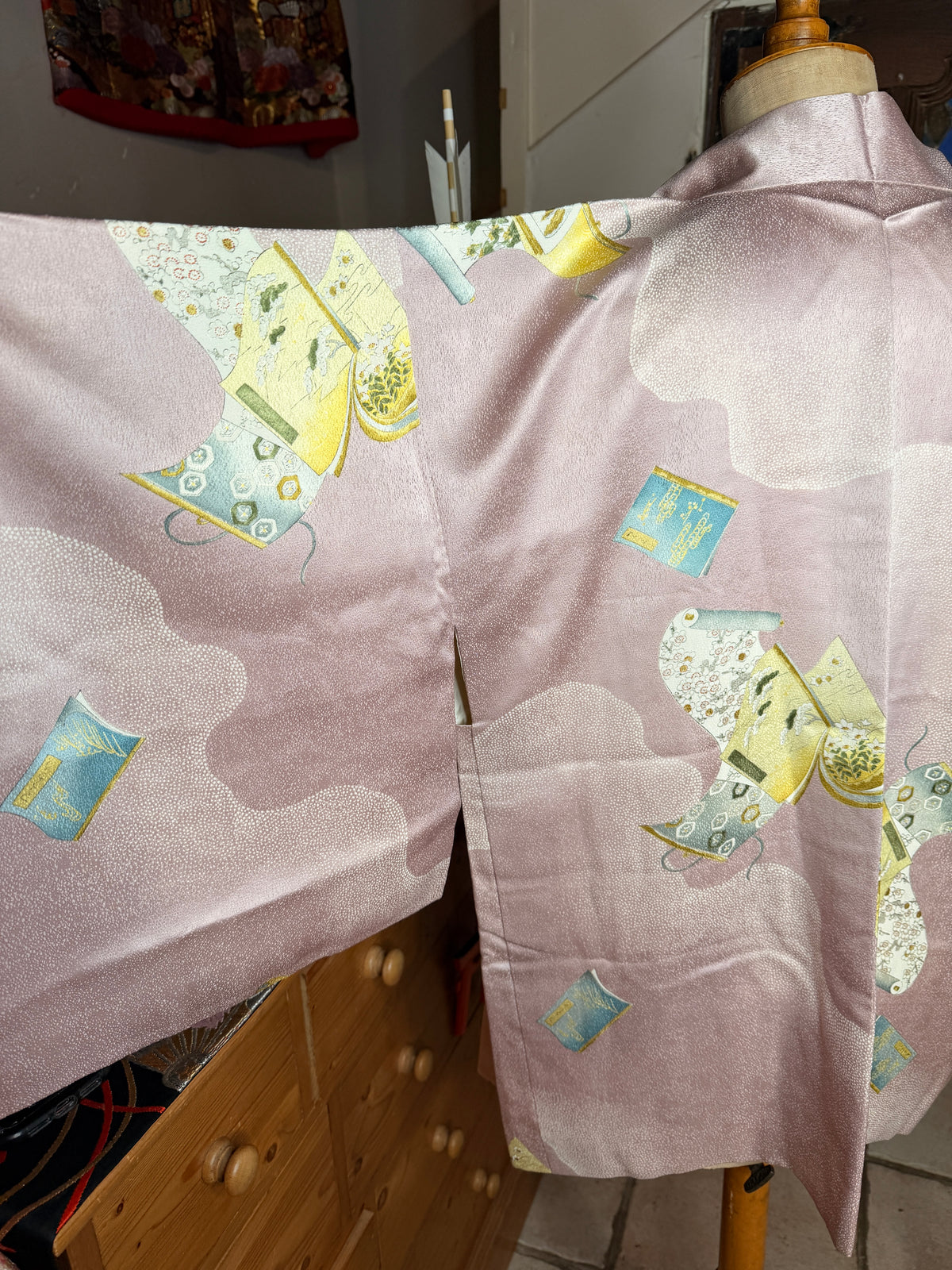 Haori veste de kimono japonais en soie