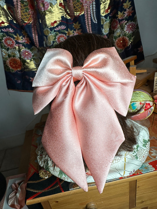 Barrette kimono japonais en soie