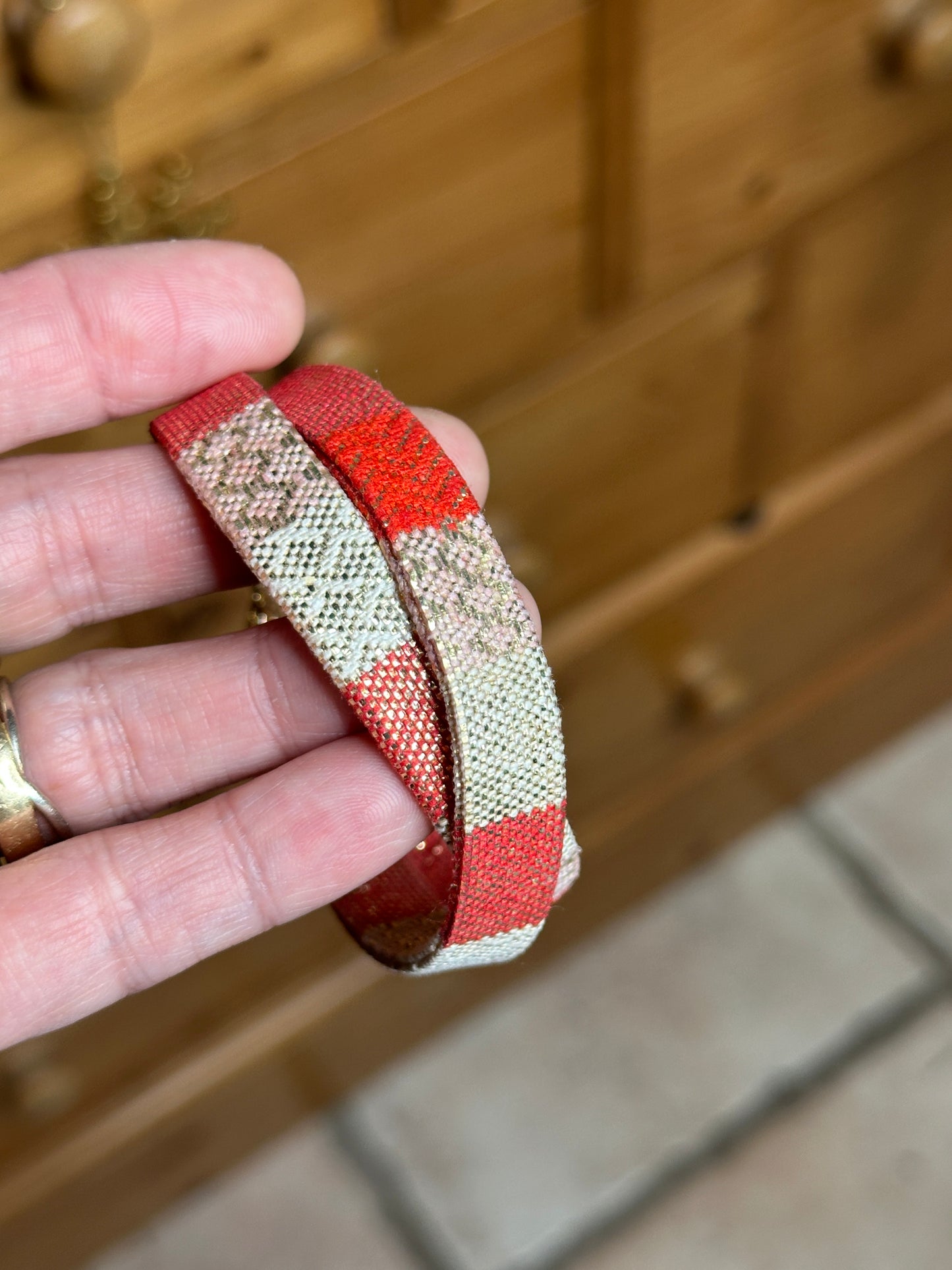 Bracelet Obijime en soie Neuf