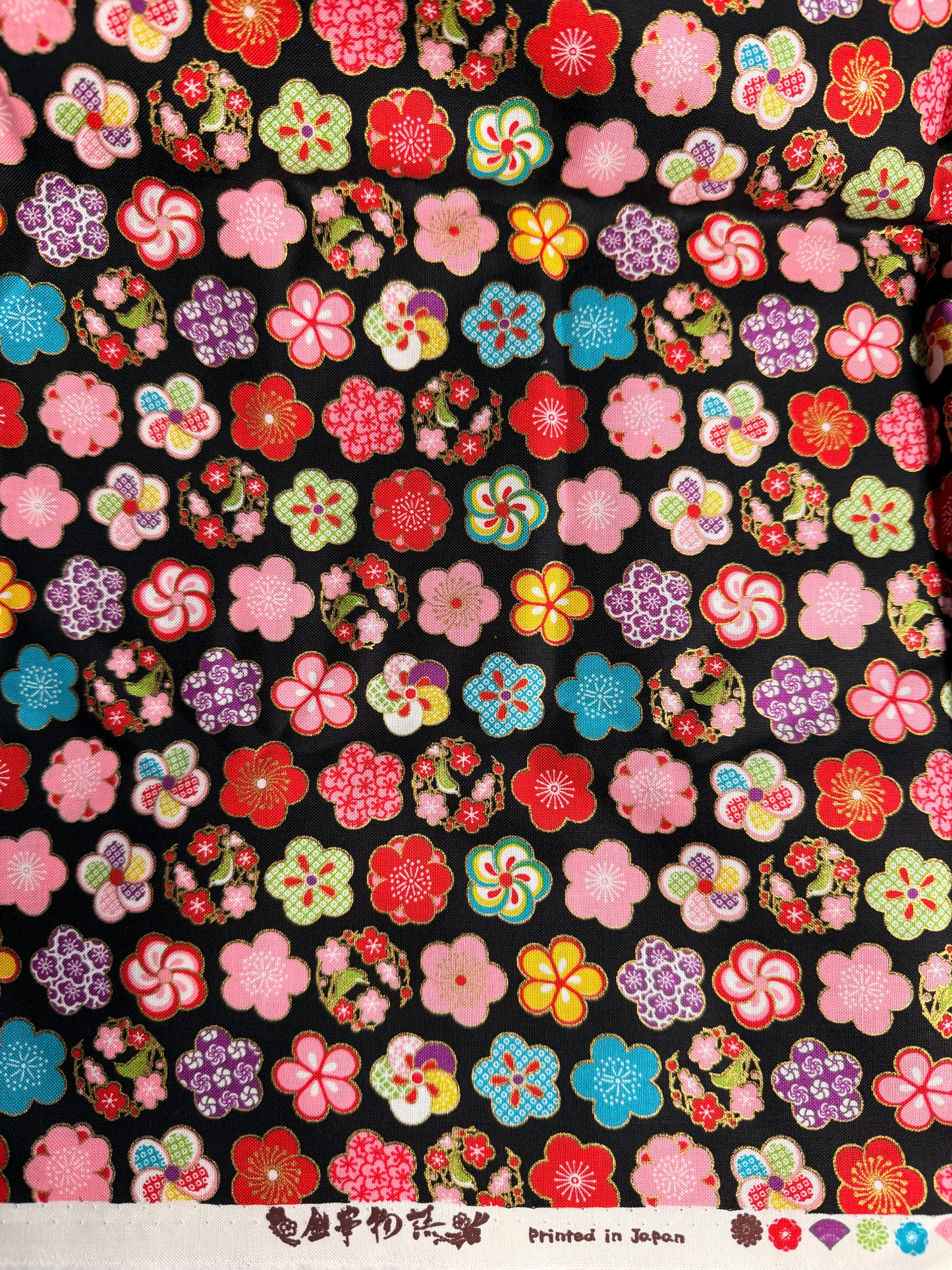 Coupon Tissu japonais en coton