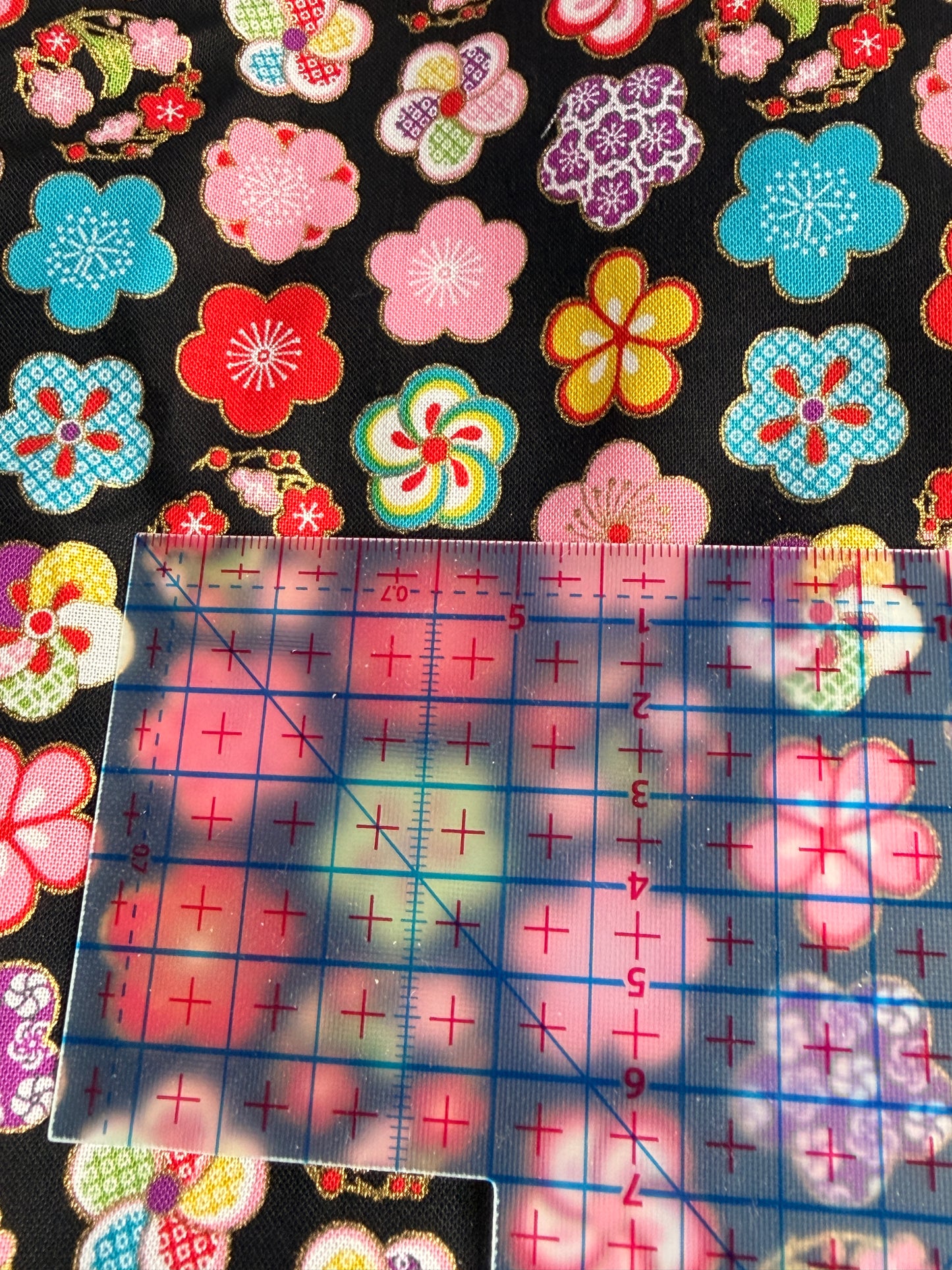 Coupon Tissu japonais en coton