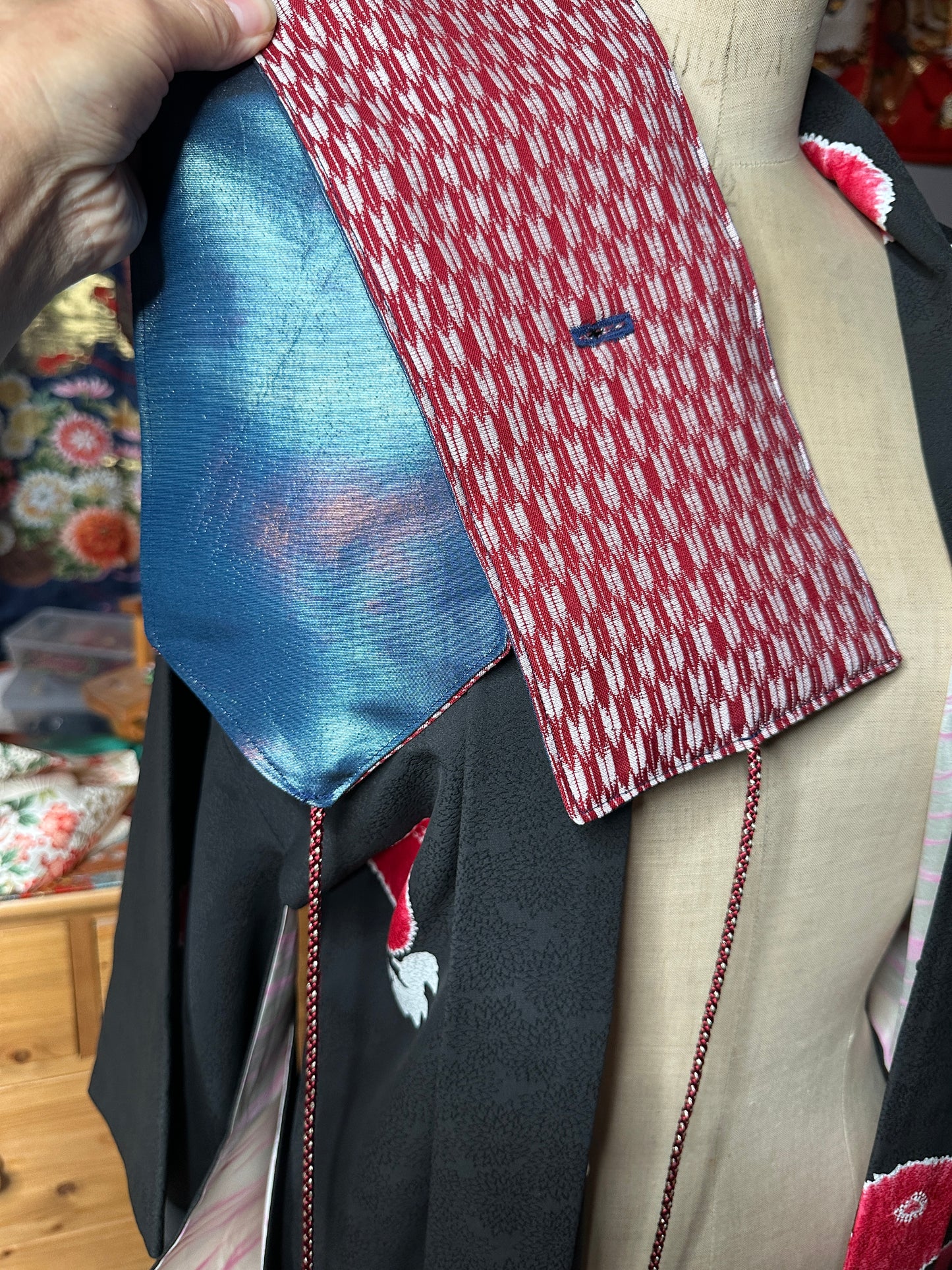 Ceinture Obi réversible